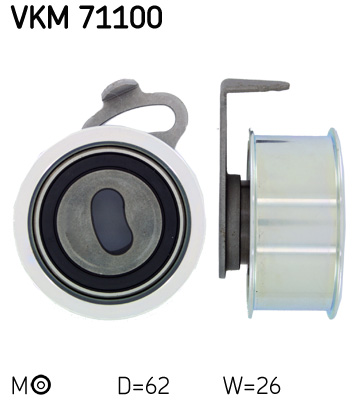 SKF Feszítőgörgő, vezérműszíj VKM71100_SKF